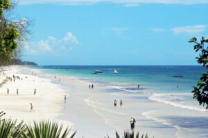 diani beach in Kenya