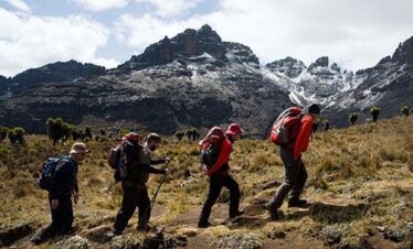 Hiking trail at Mount Longonot National Park