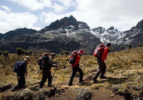 Hiking trail at Mount Longonot National Park