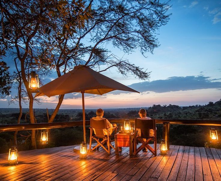 Couple enjoying a luxury Kenya safari experience